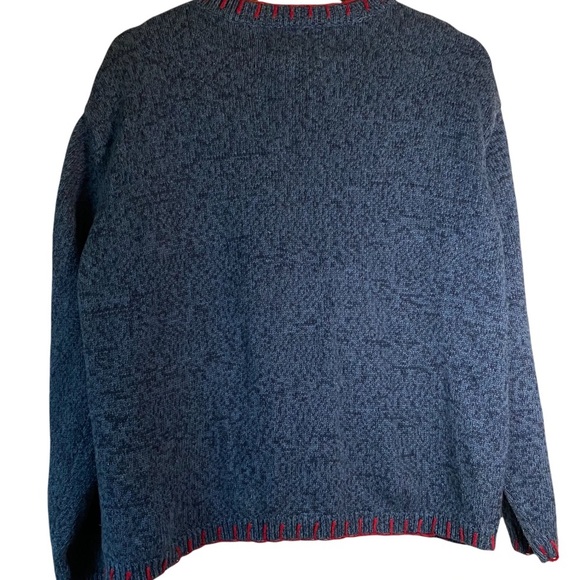 Vintage Valentine Love Cotton Cottagecore Grandma Embroidered Sweater Cardigan - Picture 2 of 12